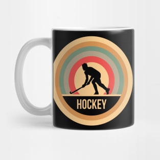 Vintage Retro Hockey Gift For Hockey Players Mug